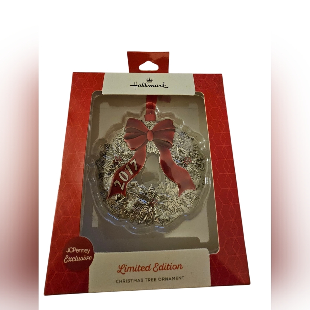 Hallmark Limited Edition Red‎ and Silver Ornament 2019